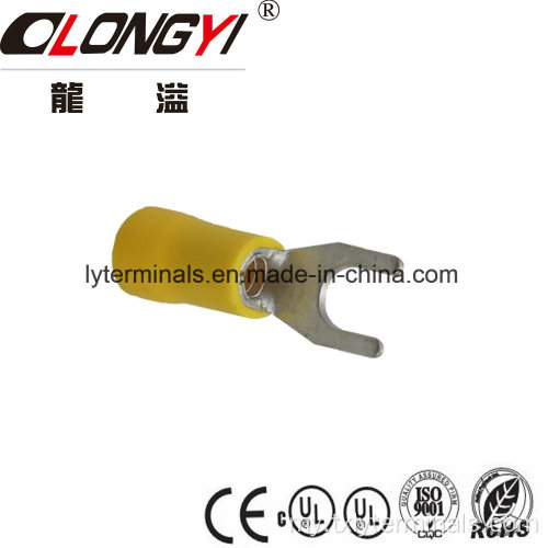 longyi insulated spade terminals / vf1.25-3ysa ကြေးနီ lugs